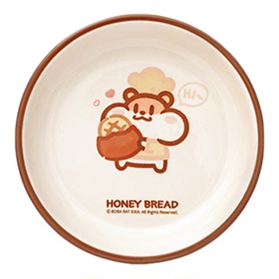 有点淘气Playfulgoods×奶茶鼠正版IP甜点系列陶瓷餐具吃饭碗盘