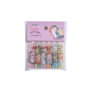 猫咪铅笔帽笔尖保护套小学生专用一年级三角洞洞铅笔套透明塑料握笔器幼儿园笔盖通用幼儿园男孩女童学习文具