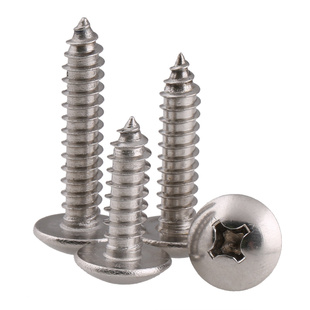 304不锈钢十字大扁头自攻螺丝316伞头大扁头自攻钉木螺丝钉M3-M6