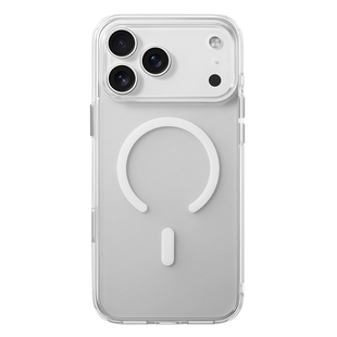 comma珂玛适用于苹果17透明磁吸壳iPhone17Pro max抗菌超薄17Air晶透防摔壳17Pro手机壳防刮耐磨抗指纹卫甲壳