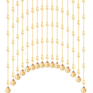 2025水晶葫芦珠帘门帘厕所隔断帘子装饰门对门厨房卧室挂帘卫生间