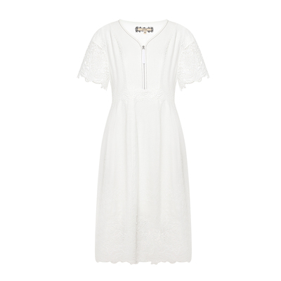 春夏纯色连衣裙GEGINA