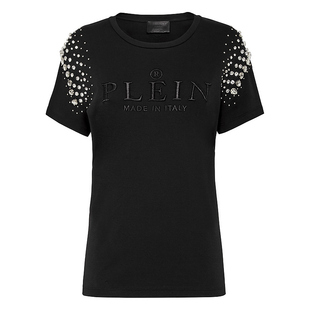 PHILIPP PLEIN 女士经典圆领T恤
