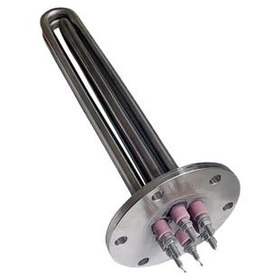 大功率工业不锈钢法兰加热管干烧管导热油水箱锅炉380v电热管