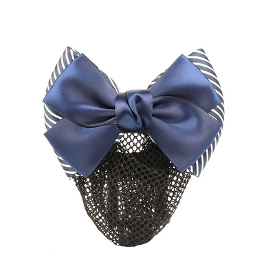 银行护士蝴蝶结员工网兜