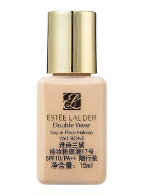 【小时达】屈臣氏雅诗兰黛持妆粉底液17号 SPF10 随行装15ml