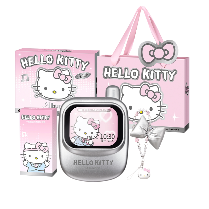 马克图布HelloKitty屏幕蓝牙耳机