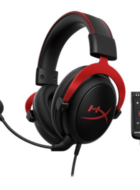 99新HyperX极度未知飓风2飓风3S粉耳机有线无线灵动电竞游戏麦