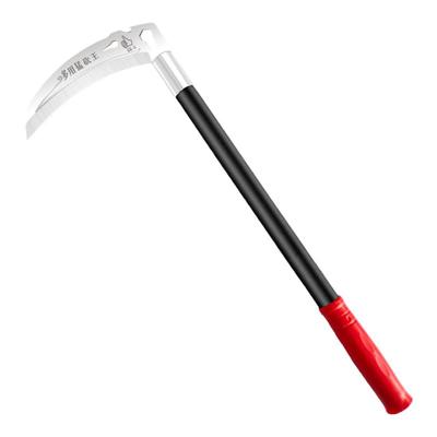 65#锰钢镰刀砍割两用锋利好钢火