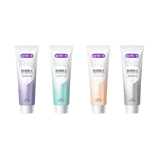 舒客无氟牙膏成人适用美白清新口气不含氟去黄牙渍特殊期专用