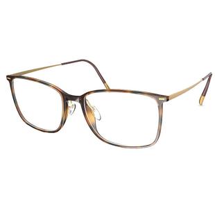 Silhouette诗乐眼镜架方形黑框超轻眼镜男可配度数近视镜框女2932