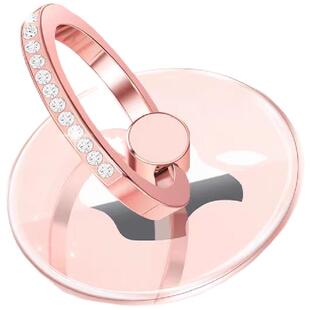 全高透透明手机指环扣适用于苹果华为小米oppo荣耀vivo红米三星粘贴式多功能防摔桌面支撑架夹拉环扣男女通用