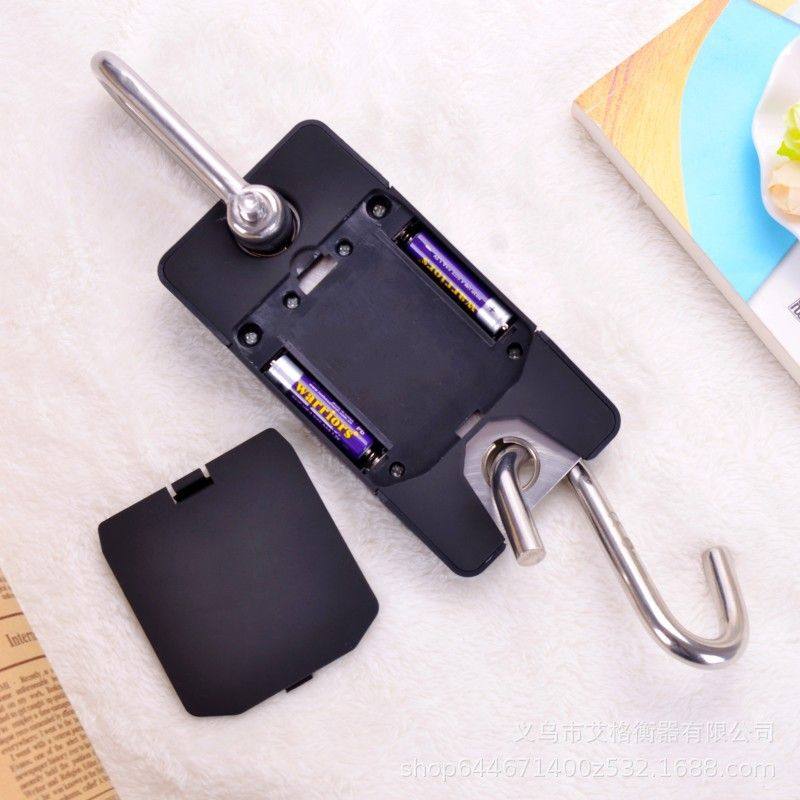 吊秤背光电子秤300kg挂钩秤小型电子称钩秤金属吊钩秤便携式 吊秤