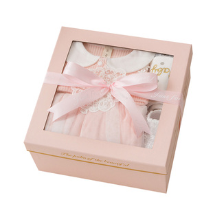 新生婴儿礼盒公主套装女宝宝连衣裙初生满月礼物百天礼品周岁送礼