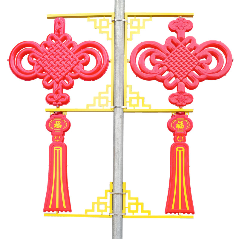 户外亮化LED路灯中国结灯笼 新农村道路装饰灯光秀美丽小区景观灯