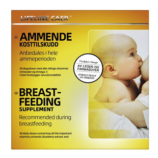 临期特价咨询挪威Lifeline Care哺乳期鱼油DHA维生素孕妈妈营养素