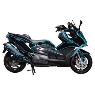 适用23款光阳AK550贴纸仪表膜显示屏TPU大灯尾灯保护贴膜改装配件