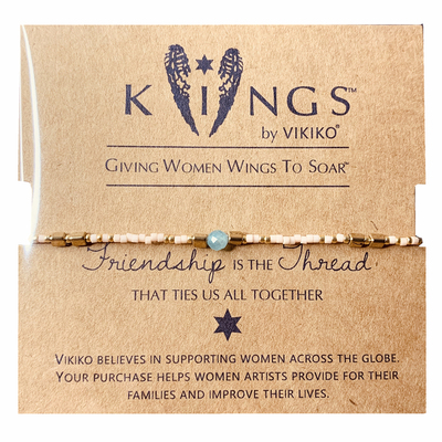 vikiko幸运ins礼物天河石手链