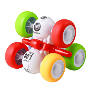 男宝特技惯性四驱车越野儿童玩具车男孩六轮耐摔小车女孩宝宝汽车