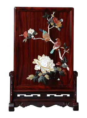 印度小叶紫檀客厅卧室装饰摆件