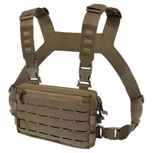 户外出行越野骑行机能轻量化胸前包战术军迷男士双肩马甲背心包
