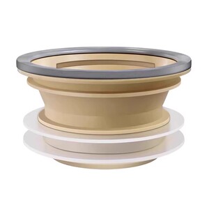 马桶法兰密封圈防臭加厚垫圈加长防漏水配件大全水管一体式固定