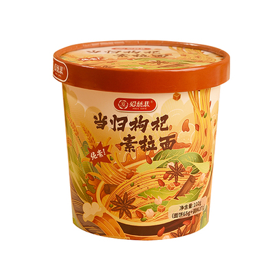 纯素食方便面桶装杯面整箱素斋面