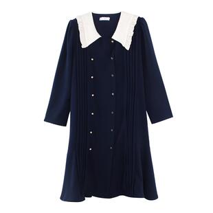 上班族孕妇职业装连衣裙中长款通勤孕妇装春装2026新款连衣裙甜美