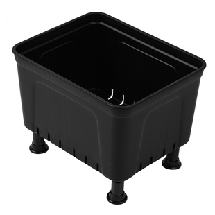 乌龟专用黑白发色盒鱼缸龟苗孔雀鱼热带鱼孵化饲养盒多功能隔离盒