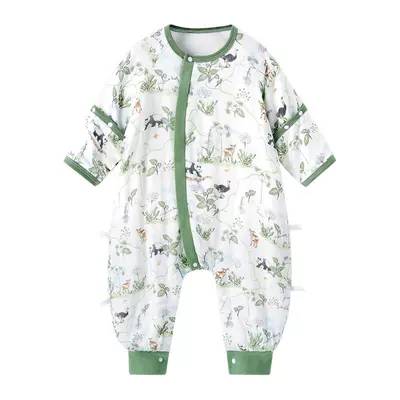 欧孕婴儿分腿睡袋空调房夏季薄款