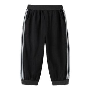 巴拉巴拉男童短裤儿童运动速干七分裤中大童裤子夏装新款童装