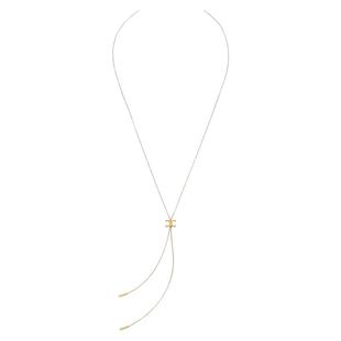 长款配毛衣的项链毛衣链轻奢高级感凯旋门女士秋冬百搭小众设计感