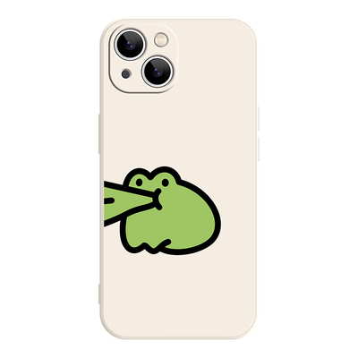 青蛙情侣iPhone16promax苹果14小米15pro华为Pura70新款mate70简约适用opporeno13红米k80vivox200情侣手机壳