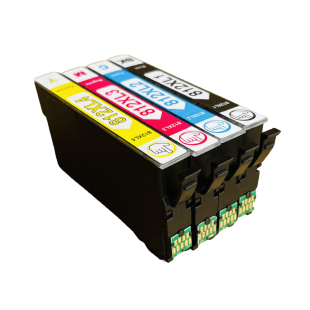 适用EPSON爱普生wf3825墨盒WF-3820 WF-4830 WF-4835 WF-7840 WF-7820 WF-7845 EC-C7000 812XL打印机墨盒