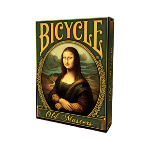 汇奇花切珍藏单车扑克牌 古老大师 蒙娜丽莎 Bicycle Old Masters