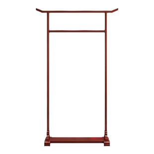 复古中式衣架落地民宿酒楼餐厅卧室实木禅意婚纱汉服秀禾服装展示