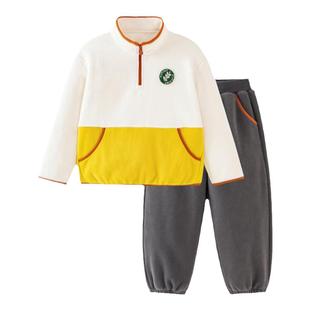 【秀场同款】迷你巴拉巴拉男童女童长袖套装宝宝时尚学院风儿童