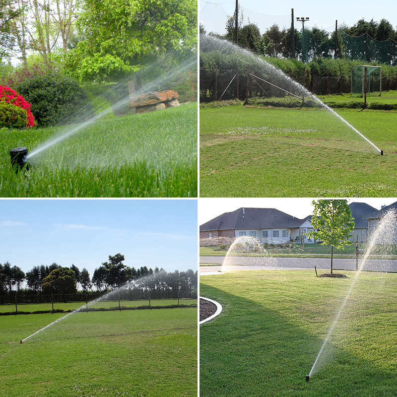 6分地埋式旋转喷头草坪自动伸缩灌溉园林绿化浇水喷灌非雨鸟5004