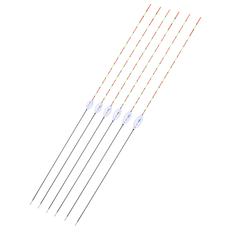 明孚枣核型鱼漂60公分加长行程截口浮漂醒目高灵敏鲫鱼漂抗走水