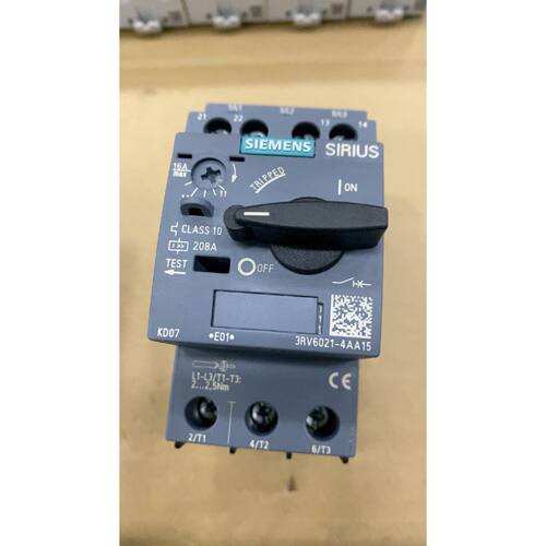 〔议价-可维修〕无包装SIRIUS断路器3RV6021-4AA15