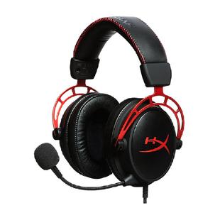 极度未知HyperX Alpha阿尔法有线红色头戴式电竞游戏耳机