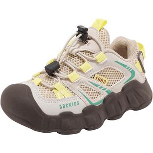 ABCKIDS童鞋儿童百搭运动鞋2025秋款男女童跑步鞋软底低帮休闲鞋