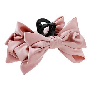 DODOGOGO双面蝴蝶结抓夹女高级感气质大号鲨鱼夹发抓后脑勺发饰
