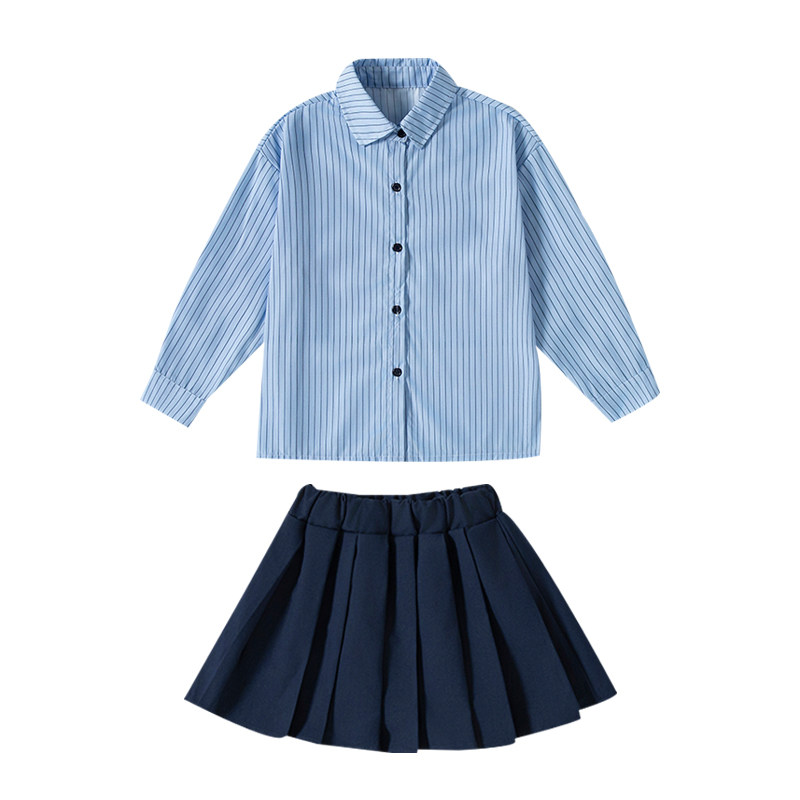 儿童啦啦队演出服装春季幼儿园诗朗诵合唱表演服小学生运动会班服