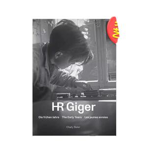 【预售】吉格尔:早年生活英文艺术家艺术工作室进口原版外版书精装14岁以上HR Giger: The Early YearsCharly BielerScheidegge