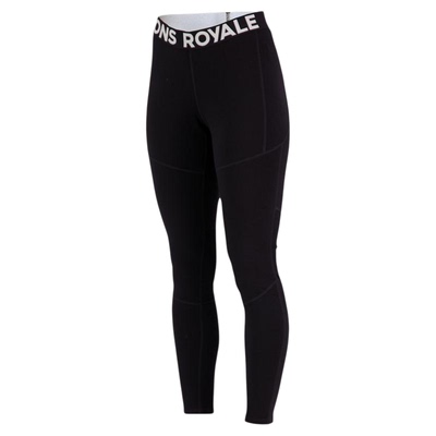 MonsRoyale滑雪速干裤美利奴羊毛250克保暖排汗户外运动基底层女