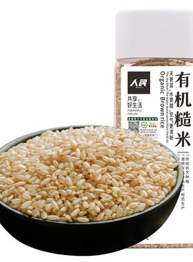 人民东北有机糙米410g五谷杂粮米