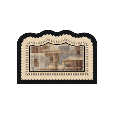 入户门地垫轻奢高级感简约地毯门垫进门门口防滑家用玄关脚垫耐脏