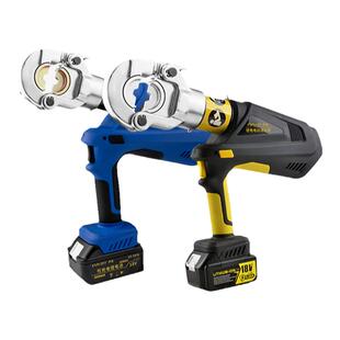 开拓电动液压钳电缆小型压线钳电工专用锂电充电式端子钳钳子工具