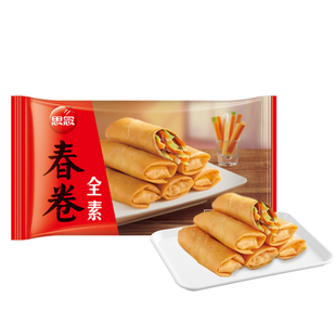 思念豆沙春卷全素春卷油炸小吃速冷冻半成品早餐酥脆点心旗舰店
